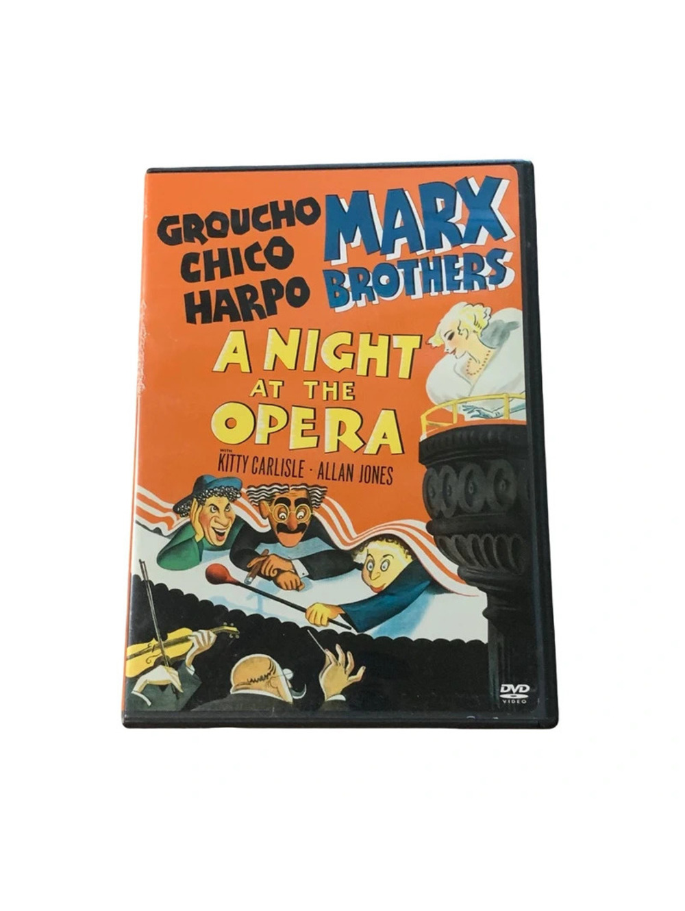 The Marx Brothers A Night at the Opera DVD Comedy Groucho Chico Harpo NR